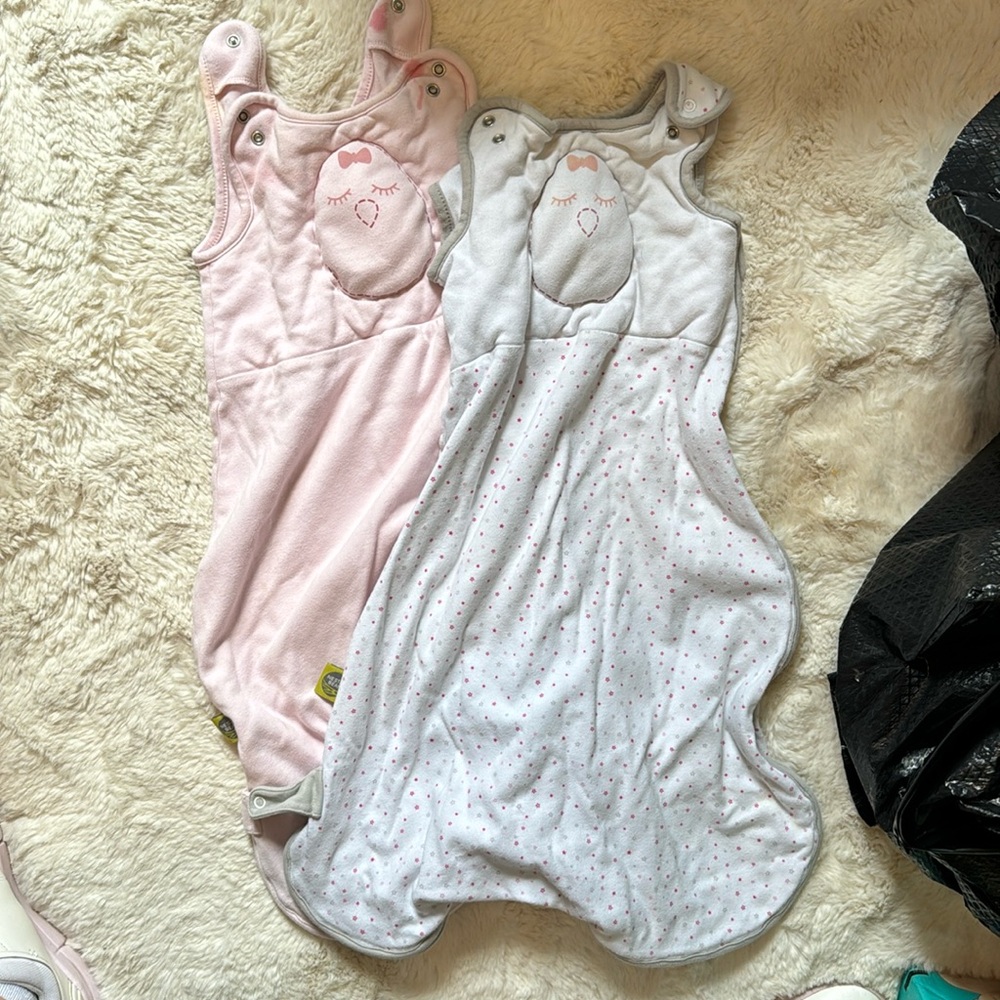 Nested bean sleep, sacks, size medium, used condition